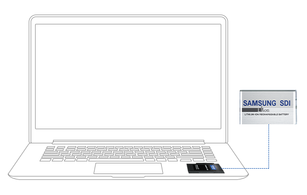 삼성SDI 리튬 이온 배터리 - Laptop