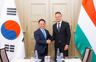 삼성SDI, 헝가리에서 외교부 장관 만나 '2030 부산엑스포' 유치 지원 당부
